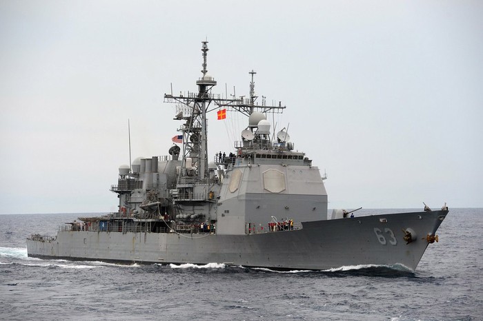 Trên tàu USS George Washington có hơn 800 thủy thủ gốc Philippines đang làm nhiệm vụ.